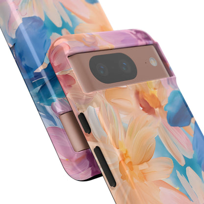 Radiant Bloom – Tough Glossy Google Pixel Case