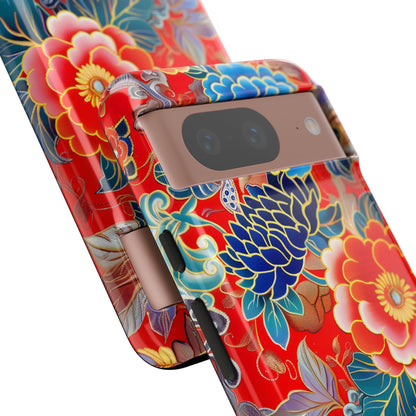 Oriental Blossom – Tough Glossy Google Pixel Case