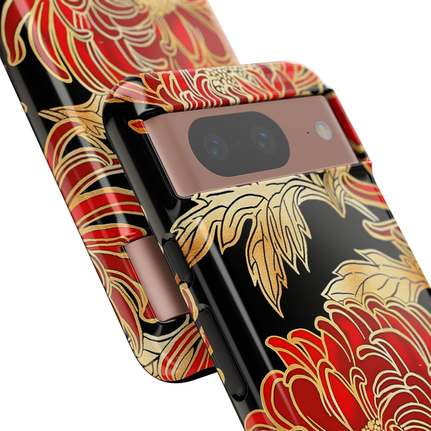 Ember Petals – Tough Glossy Google Pixel Case