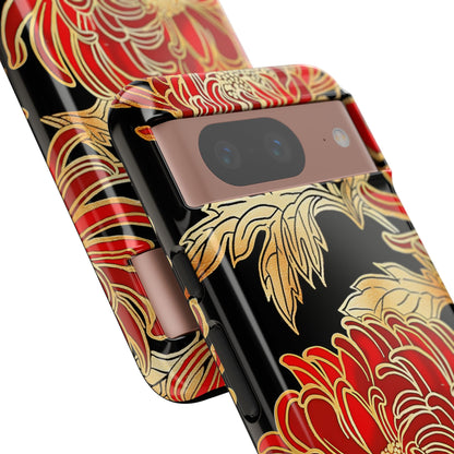 Ember Petals – Tough Glossy Google Pixel Case