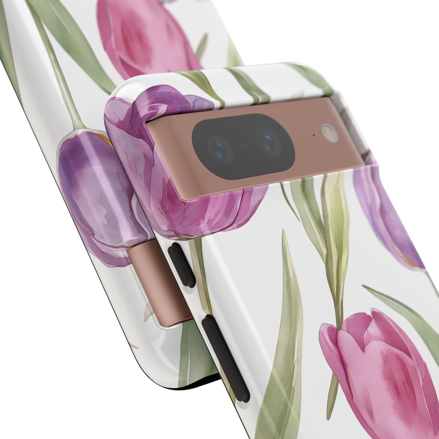 Tulip Serenade – Tough Glossy Google Pixel Case