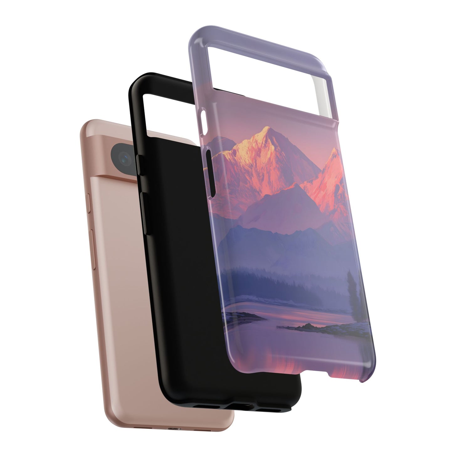 Crimson Peaks – Tough Glossy Google Pixel Case