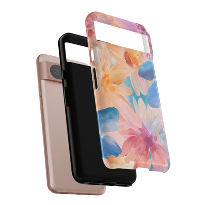 Radiant Bloom – Tough Glossy Google Pixel Case