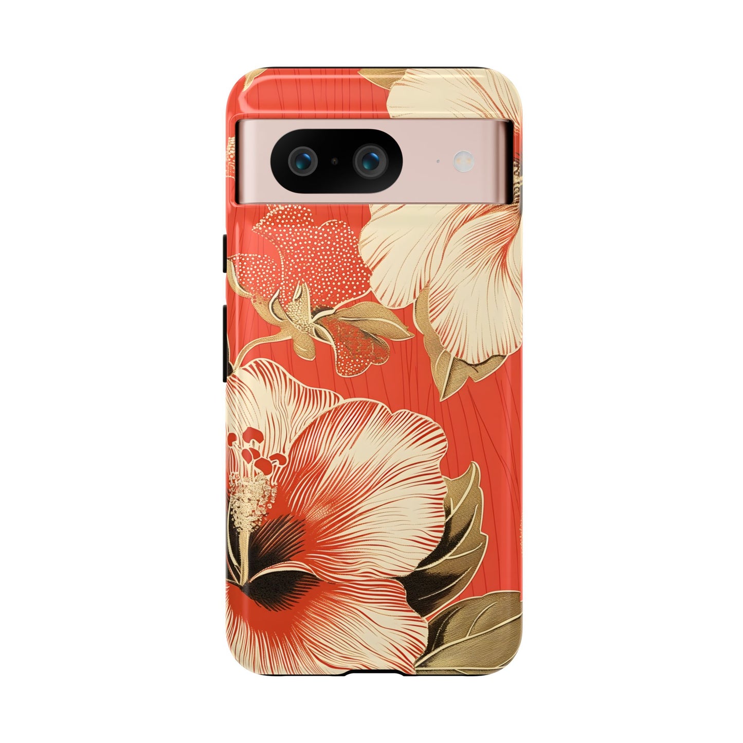 Golden Hibiscus – Tough Glossy Google Pixel Case