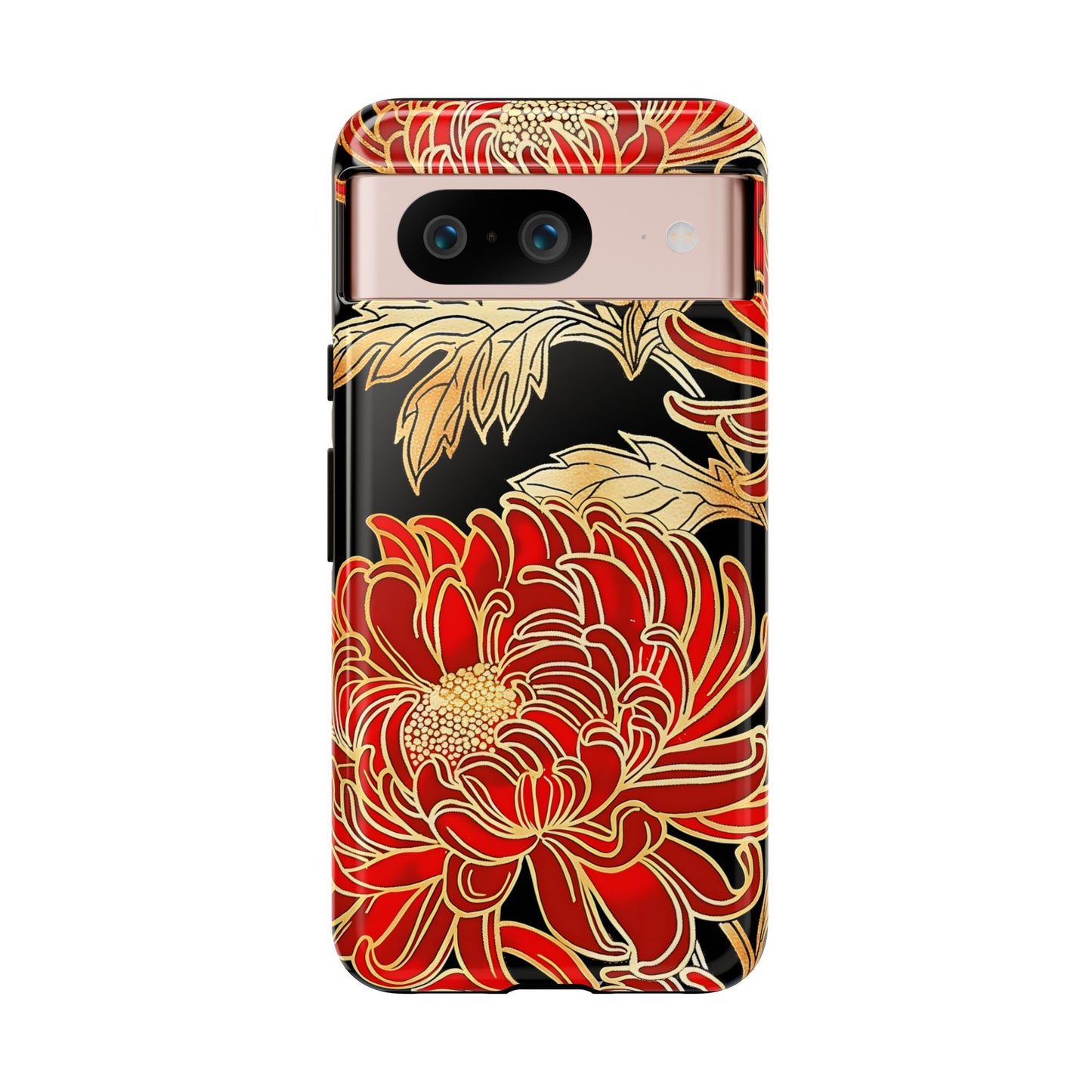 Ember Petals – Tough Glossy Google Pixel Case