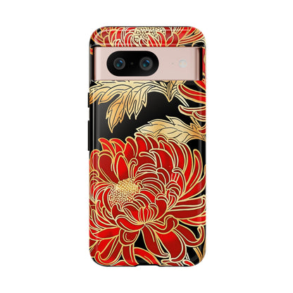 Ember Petals – Tough Glossy Google Pixel Case