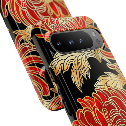 Ember Petals – Tough Glossy Google Pixel Case