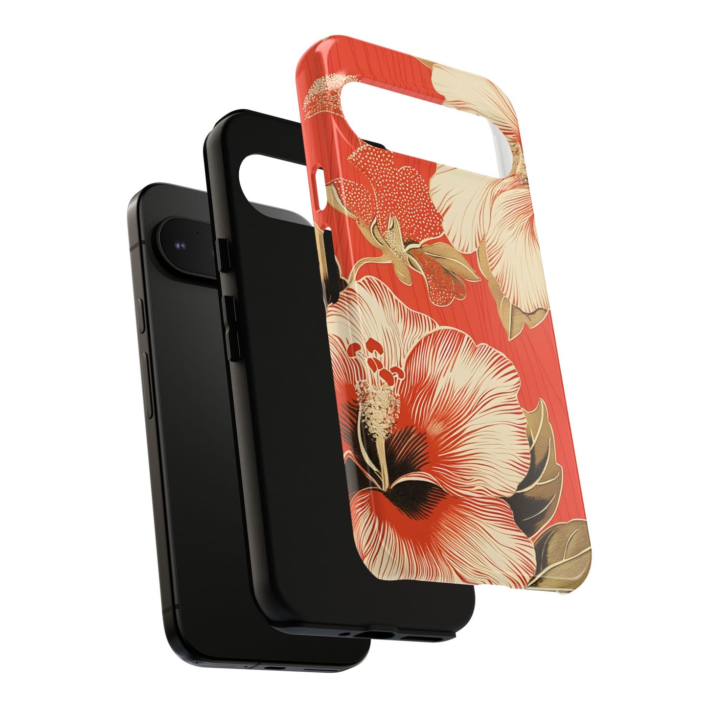 Golden Hibiscus – Tough Glossy Google Pixel Case