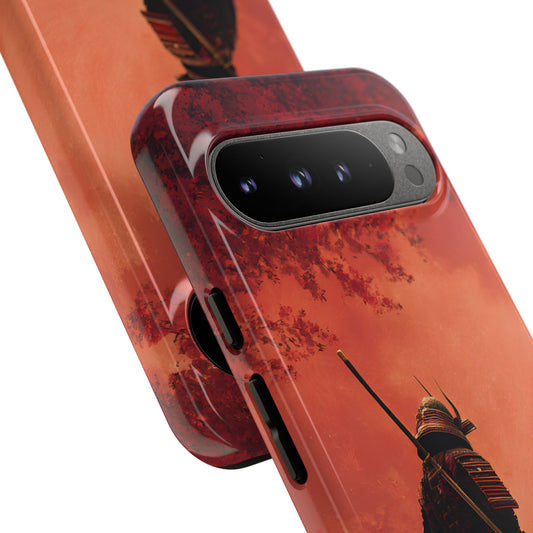 Blood Moon Warrior – Tough Google Pixel Case