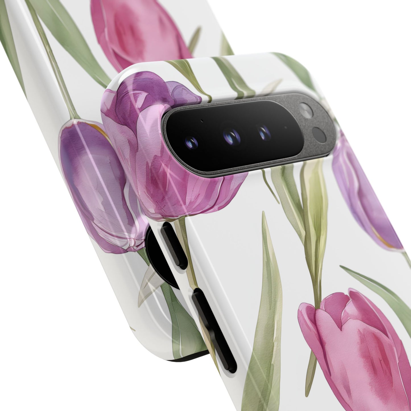 Tulip Serenade – Tough Glossy Google Pixel Case