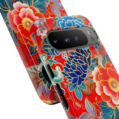 Oriental Blossom – Tough Glossy Google Pixel Case
