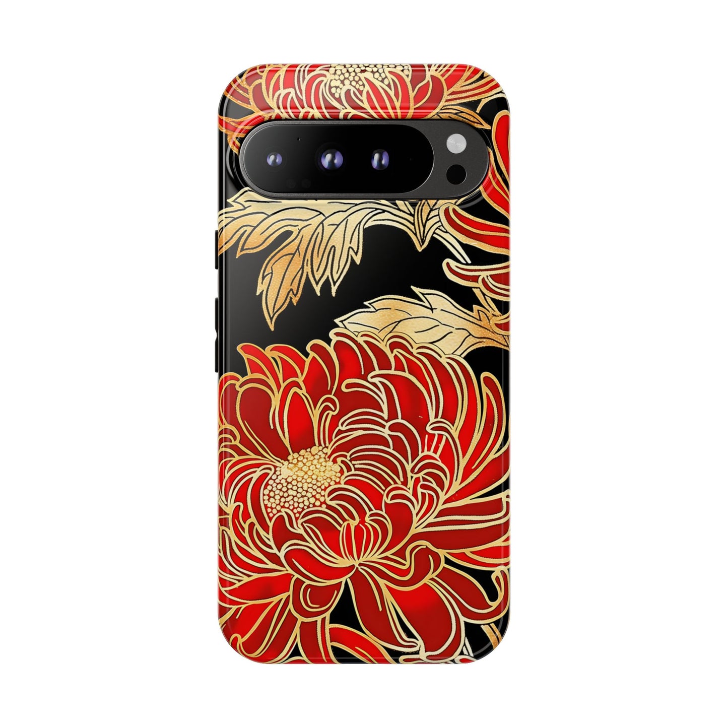 Ember Petals – Tough Glossy Google Pixel Case