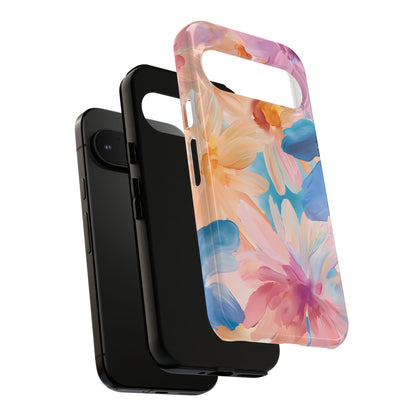Radiant Bloom – Tough Glossy Google Pixel Case