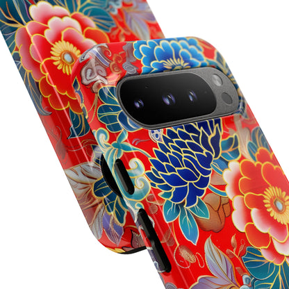 Oriental Blossom – Tough Glossy Google Pixel Case