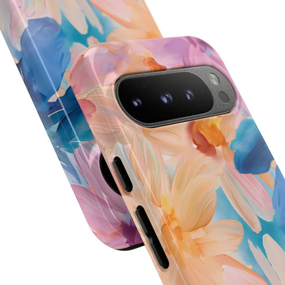 Radiant Bloom – Tough Glossy Google Pixel Case