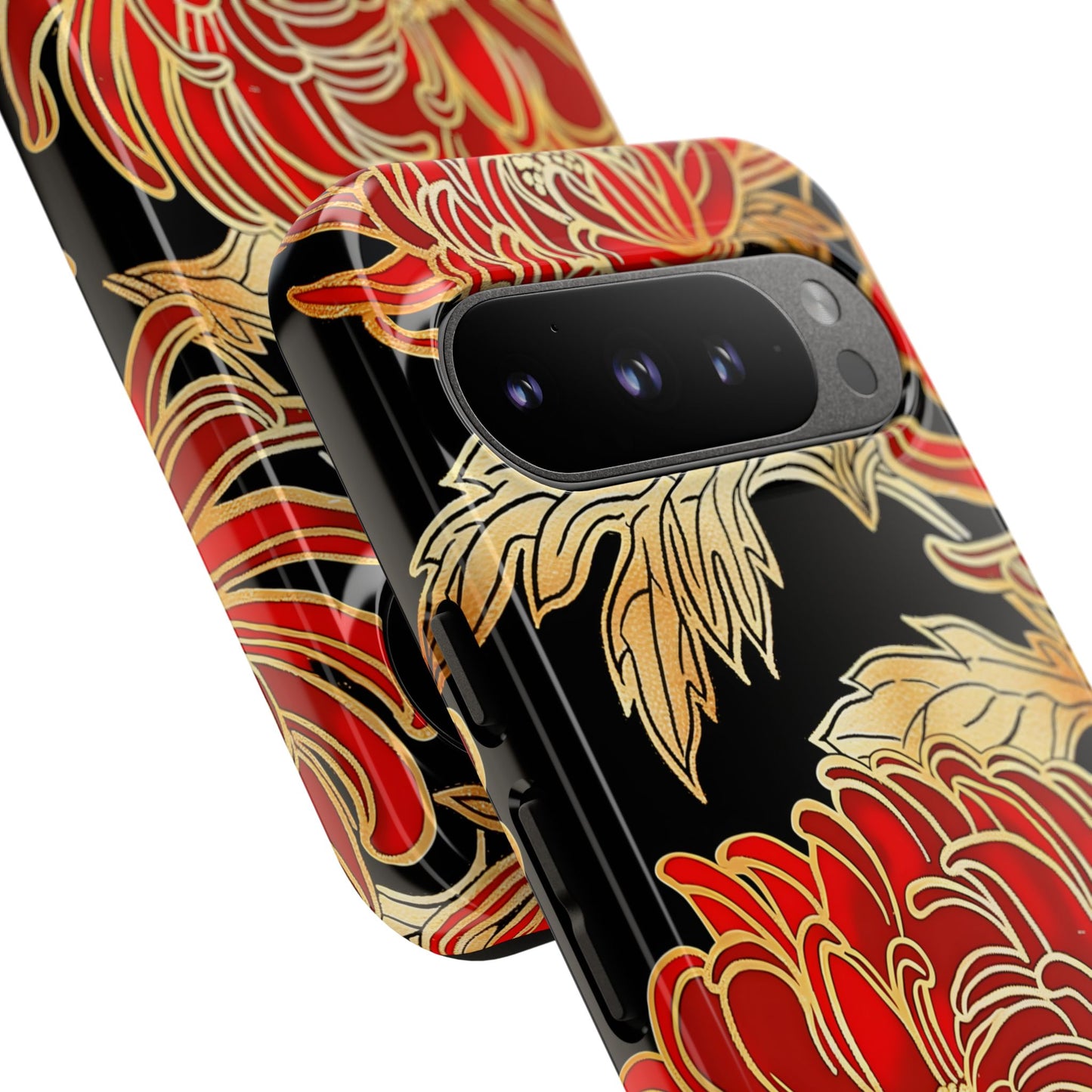 Ember Petals – Tough Glossy Google Pixel Case