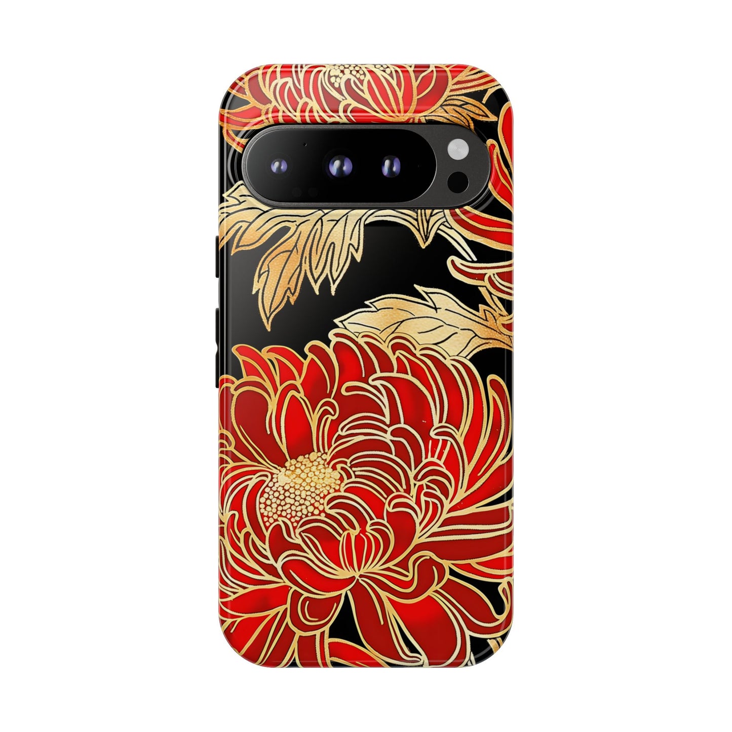 Ember Petals – Tough Glossy Google Pixel Case