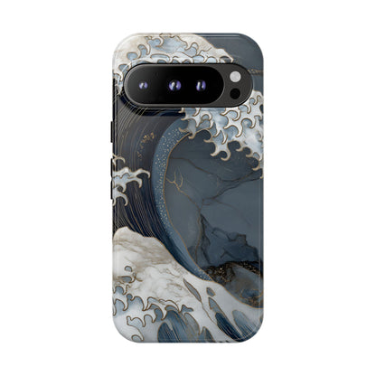 Golden Wave – Tough Glossy Google Pixel Case