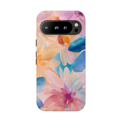 Radiant Bloom – Tough Glossy Google Pixel Case