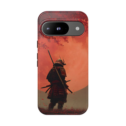 Blood Moon Warrior – Tough Glossy Google Pixel Case