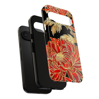 Ember Petals – Tough Glossy Google Pixel Case