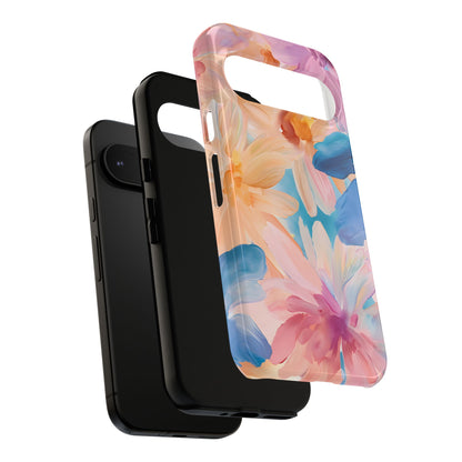 Radiant Bloom – Tough Glossy Google Pixel Case