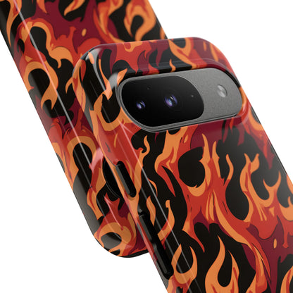 Inferno Blaze – Tough Glossy Google Pixel Case
