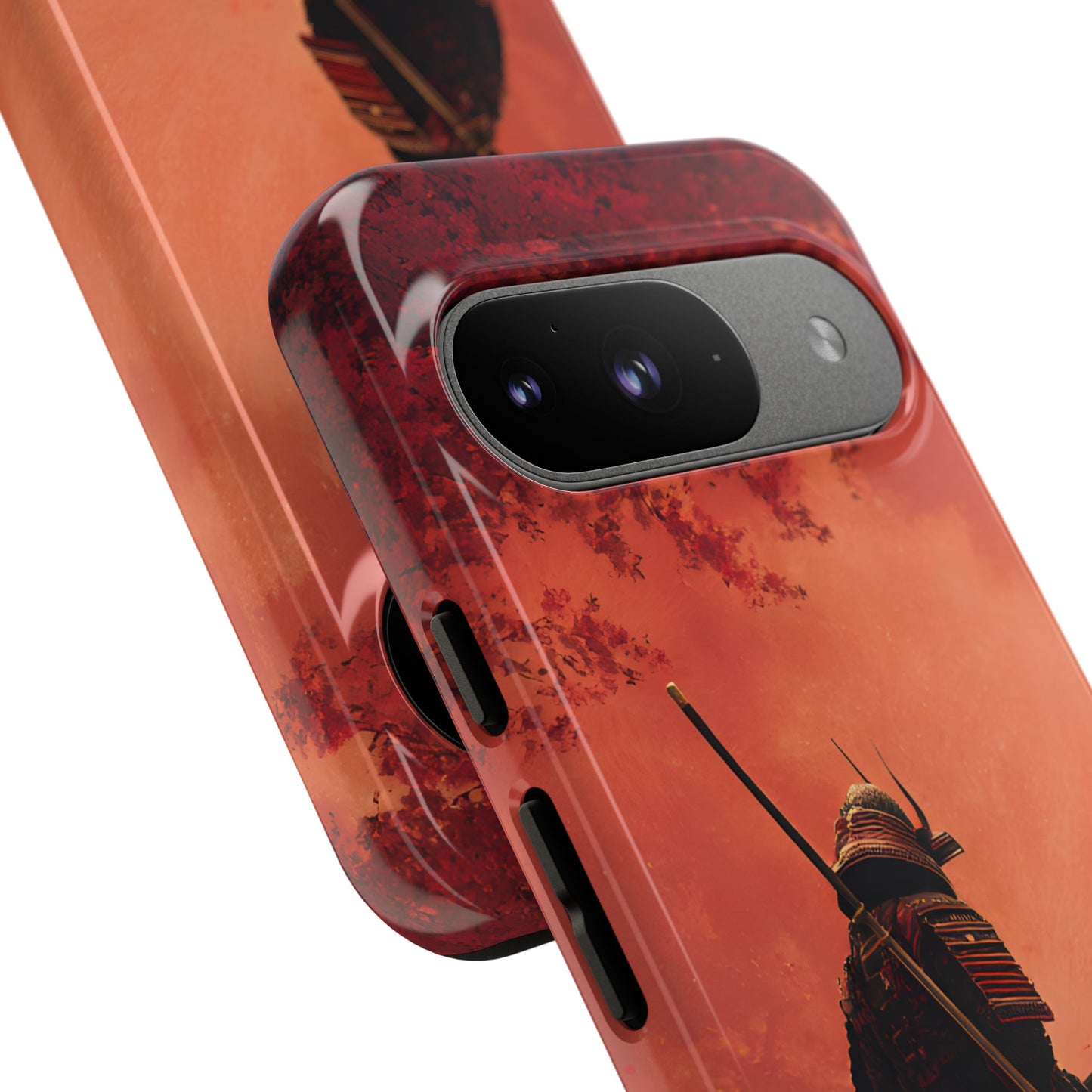 Blood Moon Warrior – Tough Glossy Google Pixel Case