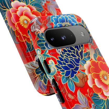 Oriental Blossom – Tough Glossy Google Pixel Case