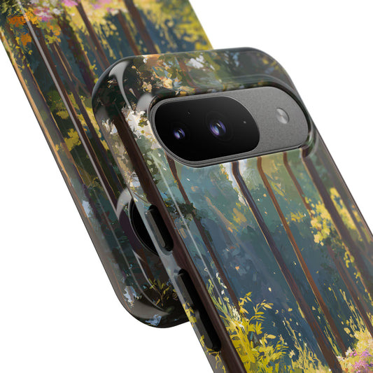 Enchanted Forest Path – Tough Glossy Google Pixel Case