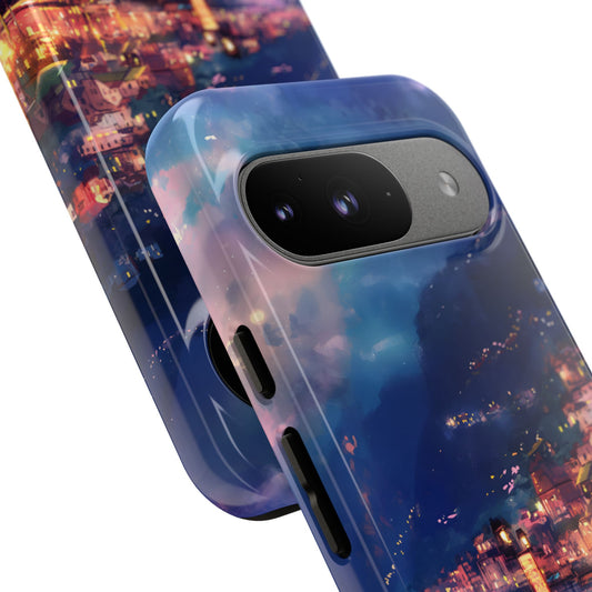 Twilight Harbor – Tough Glossy Google Pixel Case