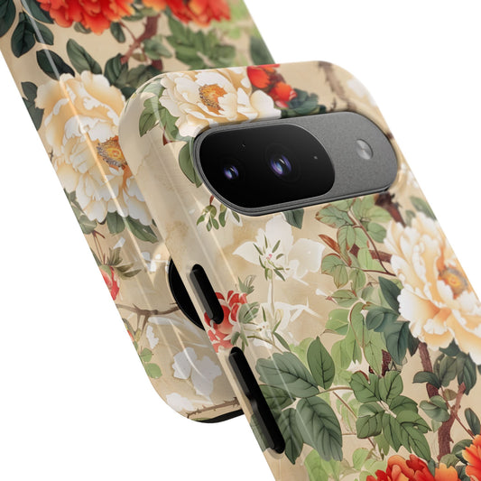 Imperial Bloom – Tough Glossy Google Pixel Case