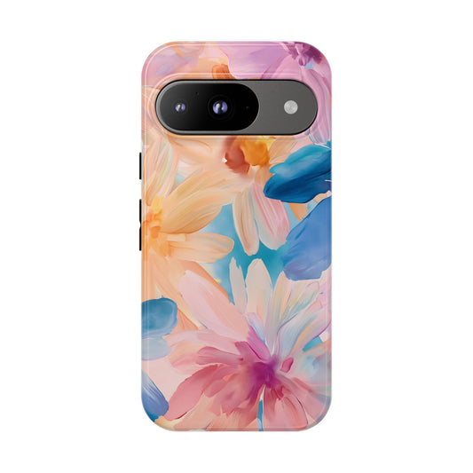 Radiant Bloom – Tough Glossy Google Pixel Case