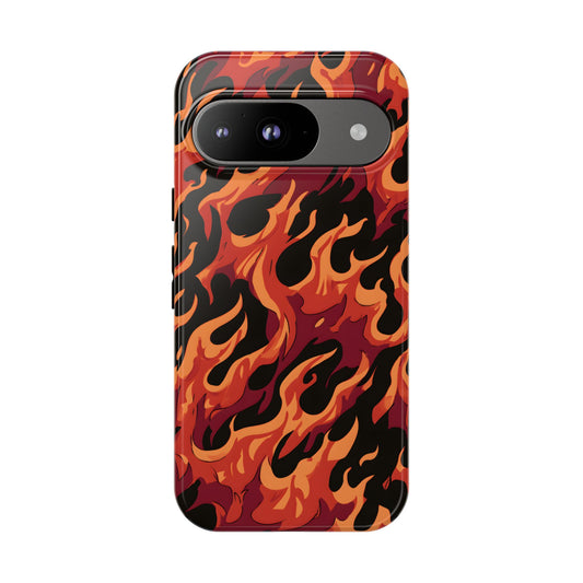 Inferno Blaze – Tough Glossy Google Pixel Case