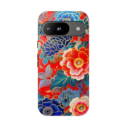 Oriental Blossom – Tough Glossy Google Pixel Case