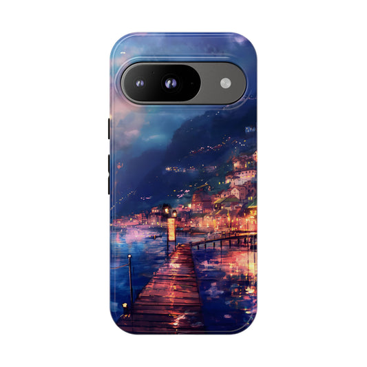Twilight Harbor – Tough Glossy Google Pixel Case