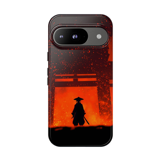 Inferno Gate – Tough Glossy Google Pixel Case