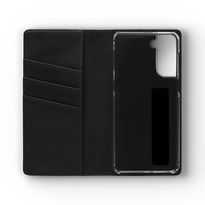 Ember Petals – Vegan Leather Wallet Samsung Case