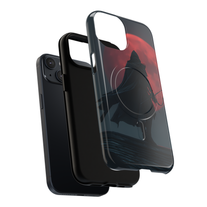 Shadow of the Crimson Moon – Tough MagSafe iPhone Case