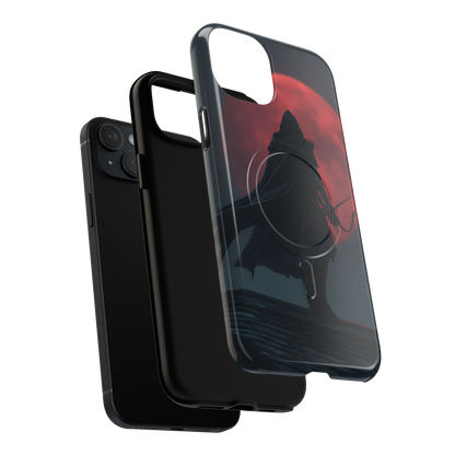 Shadow of the Crimson Moon – Tough MagSafe iPhone Case