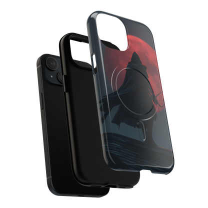 Shadow of the Crimson Moon – Tough MagSafe iPhone Case