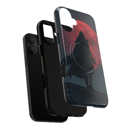 Shadow of the Crimson Moon – Tough MagSafe iPhone Case