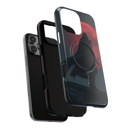 Shadow of the Crimson Moon – Tough MagSafe iPhone Case