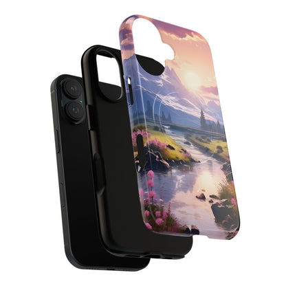 Alpine Dawn - Tough MagSafe iPhone Case