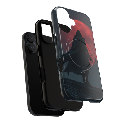 Shadow of the Crimson Moon – Tough MagSafe iPhone Case