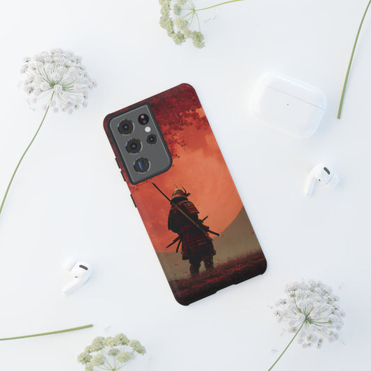 Blood Moon Warrior – Tough Glossy Samsung Galaxy Case