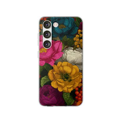 Midnight Bloom – Flexi Samsung Case