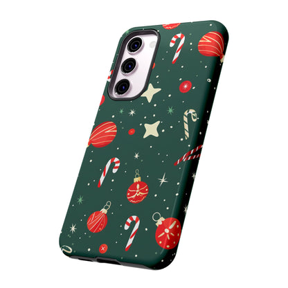 Festive Ornament Scatter – Tough Glossy Samsung Galaxy Case