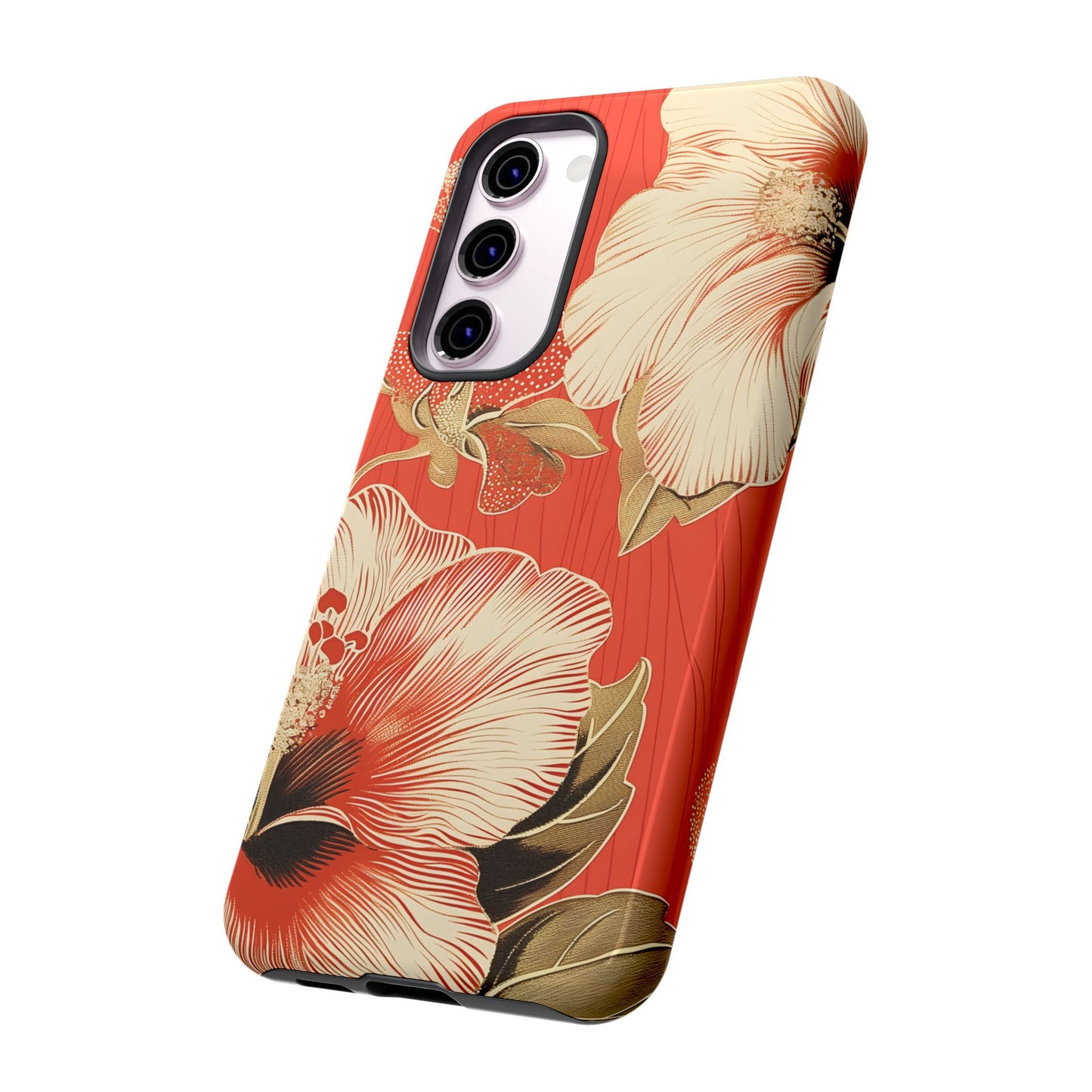 Golden Hibiscus – Tough Glossy Samsung Galaxy Case