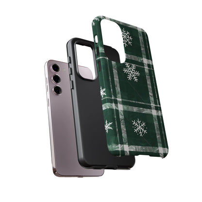 Frosted Tartan – Tough Glossy Samsung Galaxy Case